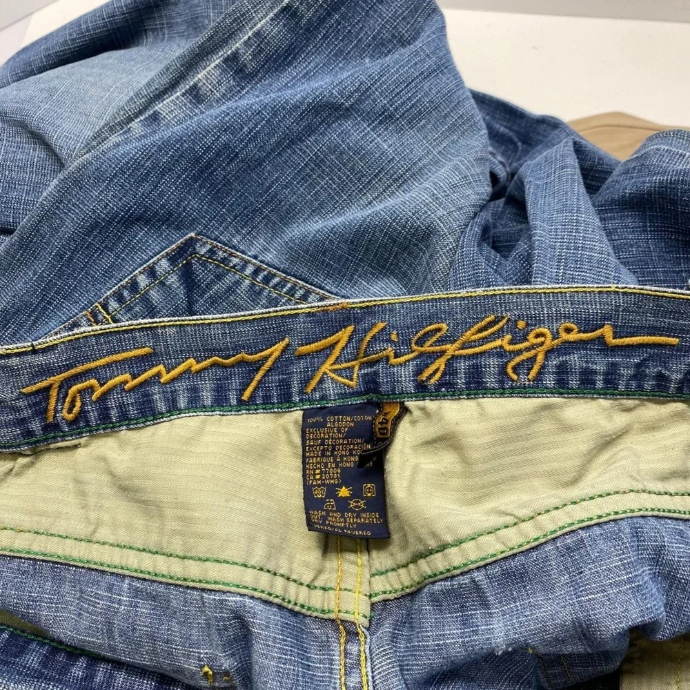 Tommy Hilfiger‎ Mens Jeans Blue Denim 40x32 Regular Fit Cotton Vintage Y2K 90s